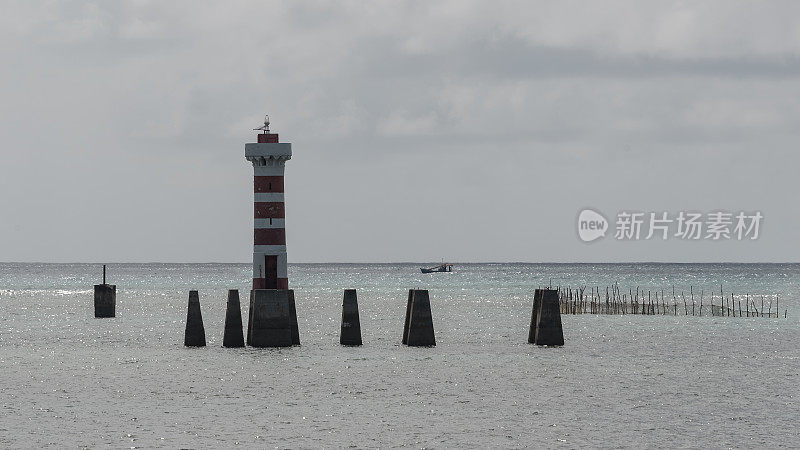 ponta Verde海滩上的灯塔